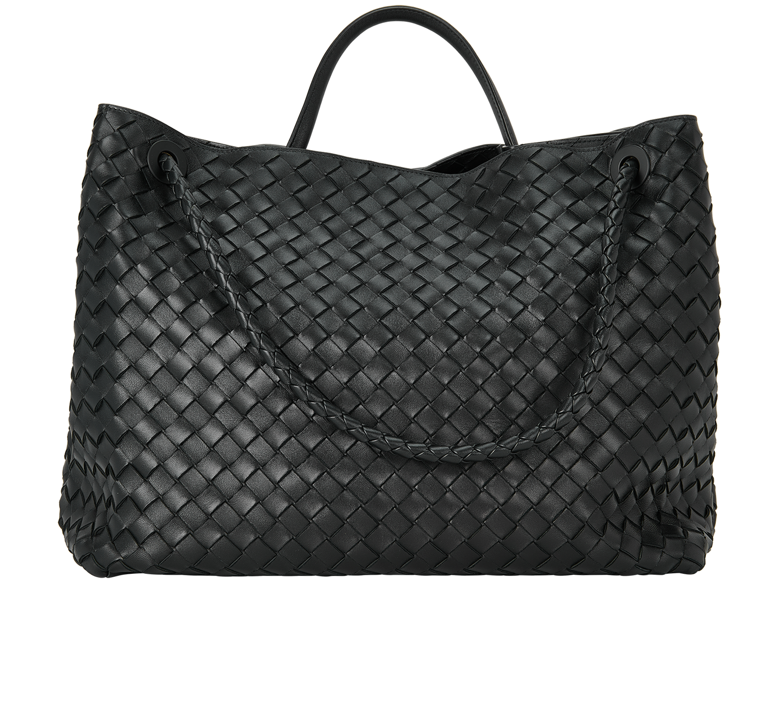 Large Andiamo, &pound;4,500, Handbags, Black, Leather, Back view
